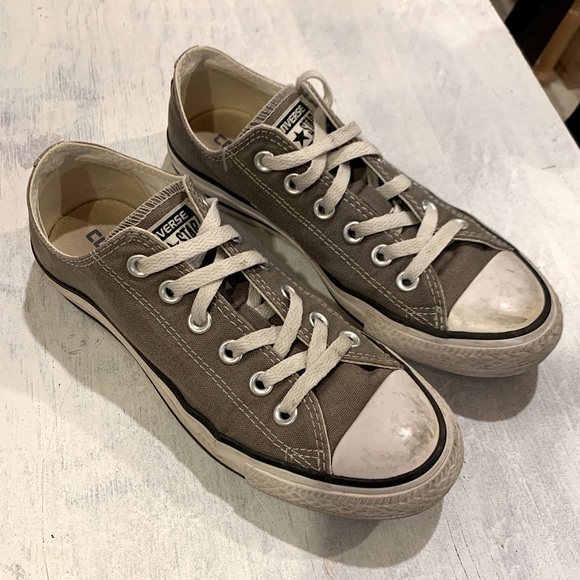Converse Low-Top Canvas Sneaker - Grey - Picture 1 of 7